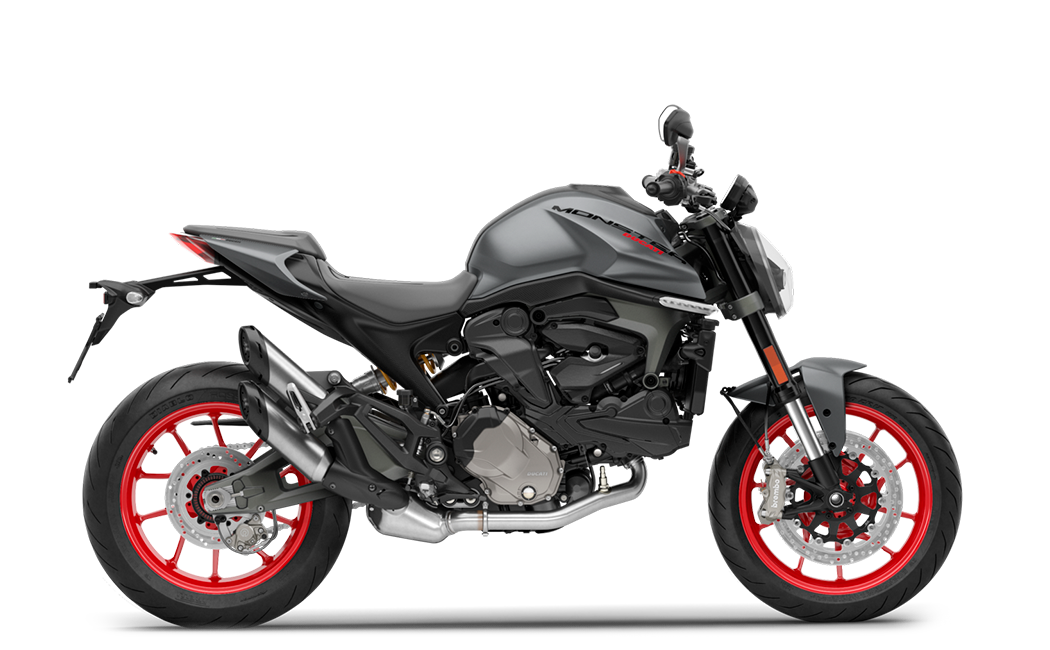 Ducati Monster Grau 2024