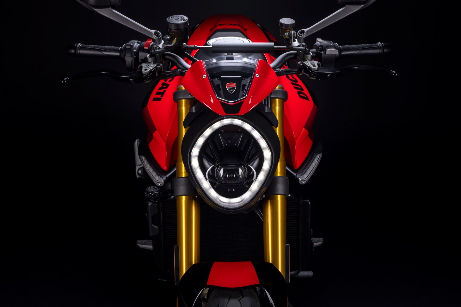 Ducati Monster SP front light full led ohlins Ducati Monster SP front light full led ohlins