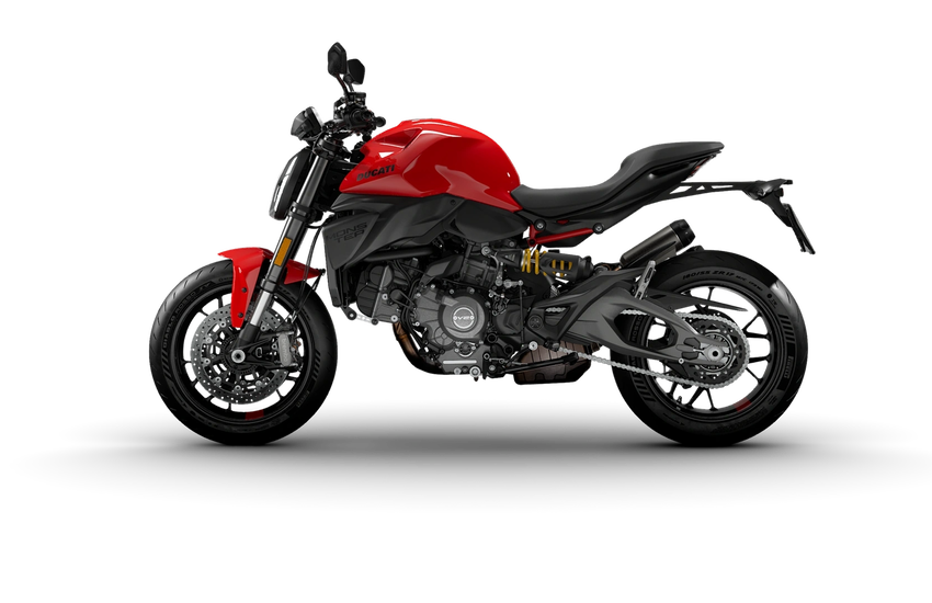 Ducati Monster 2026 Rot seitlicht 2