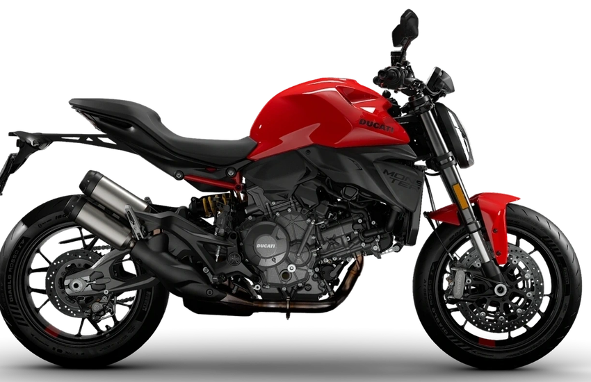 Ducati Monster 2026 Rot seitlicht