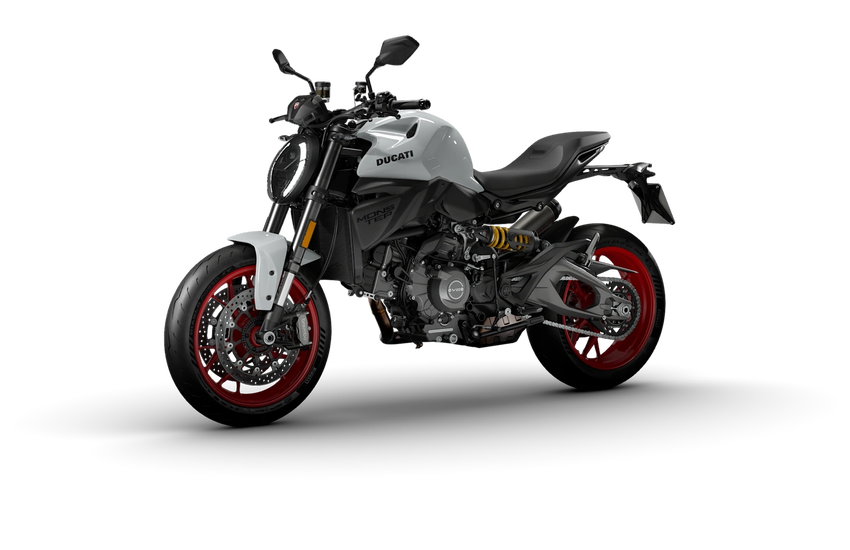 Ducati Monster 2026 Weiss front 2