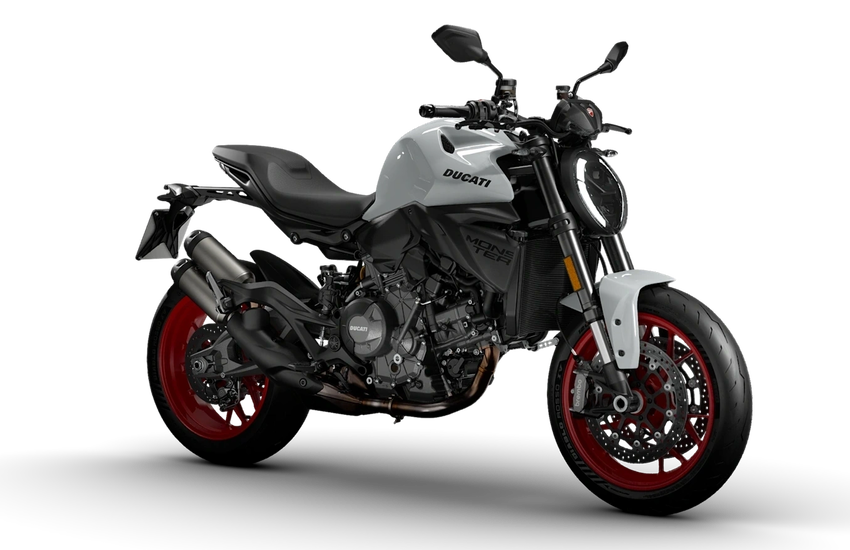 Ducati Monster 2026 Weiss front