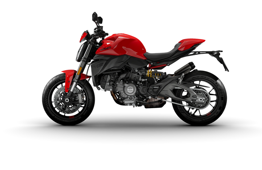 Ducati Monster Plus 2026 Rot Seitlich 2