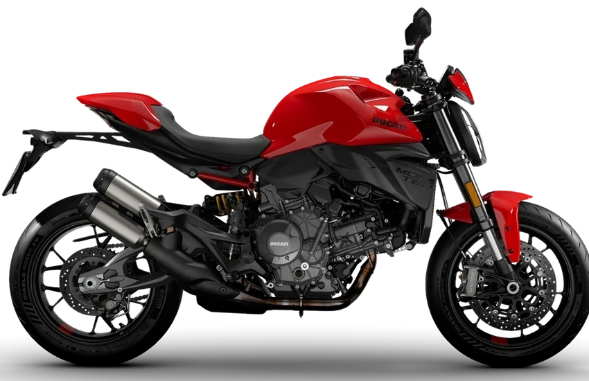 Ducati Monster Plus 2026 Rot Seitlich