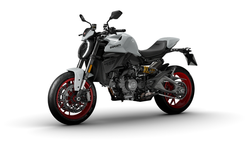 Ducati Monster Plus 2026 Weiss Front 2