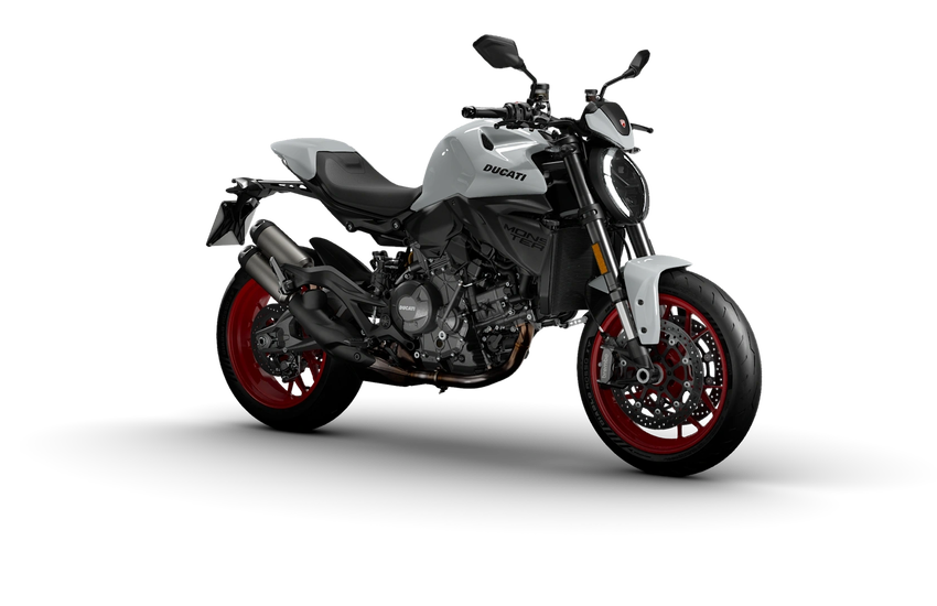 Ducati Monster Plus 2026 Weiss Front