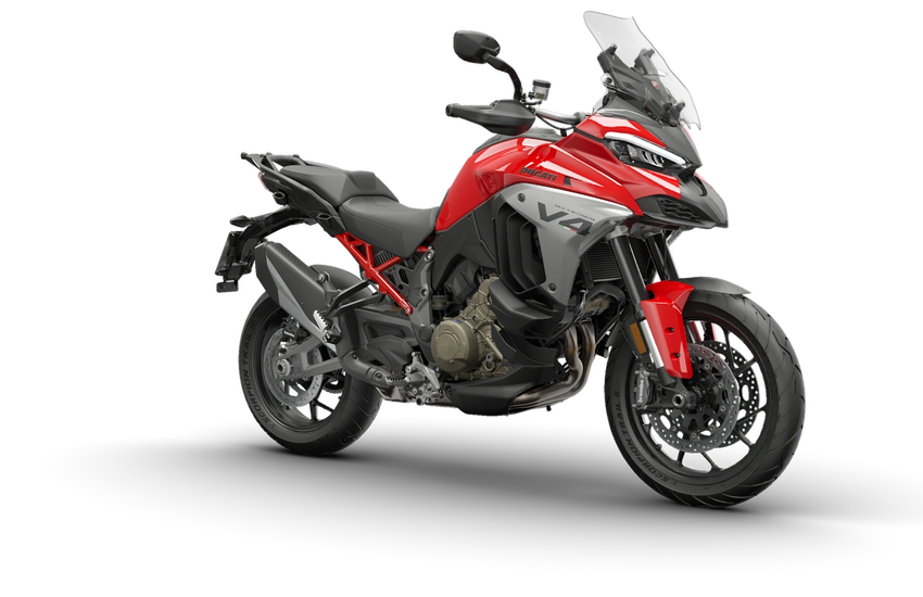 Ducati Multistrada V4 Lateral Seite Rot 2025 Ducati Multistrada V4 Lateral Seite Rot 2025