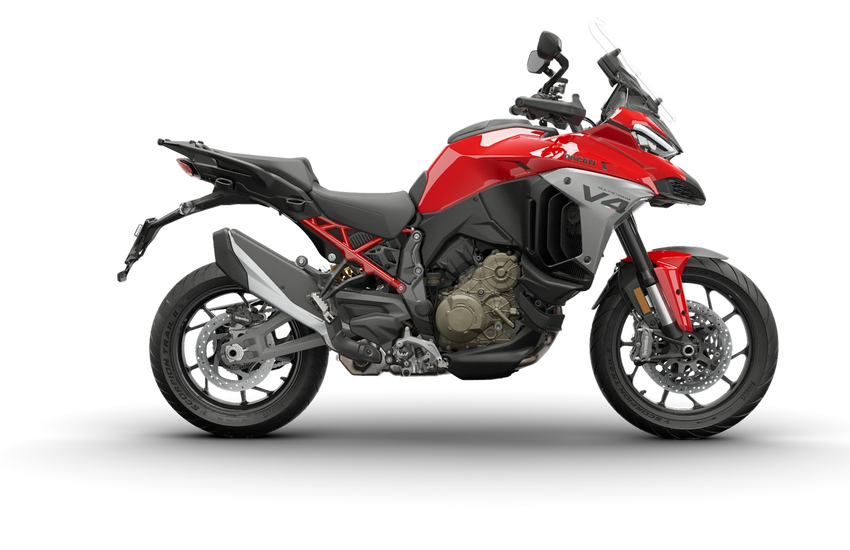 Ducati Multistrada V4 Lateral von Seite 2025 Ducati Multistrada V4 Lateral von Seite 2025