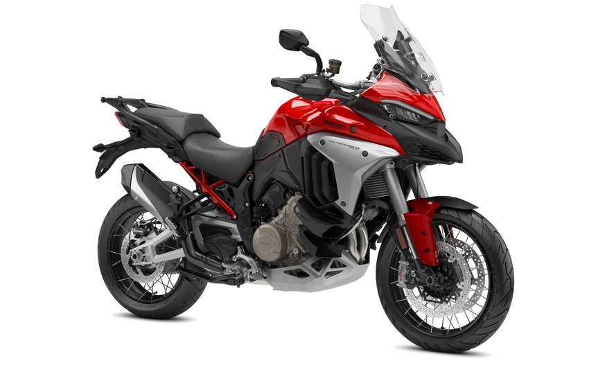 Ducati Multistrada V4 Rally Rot Sideway