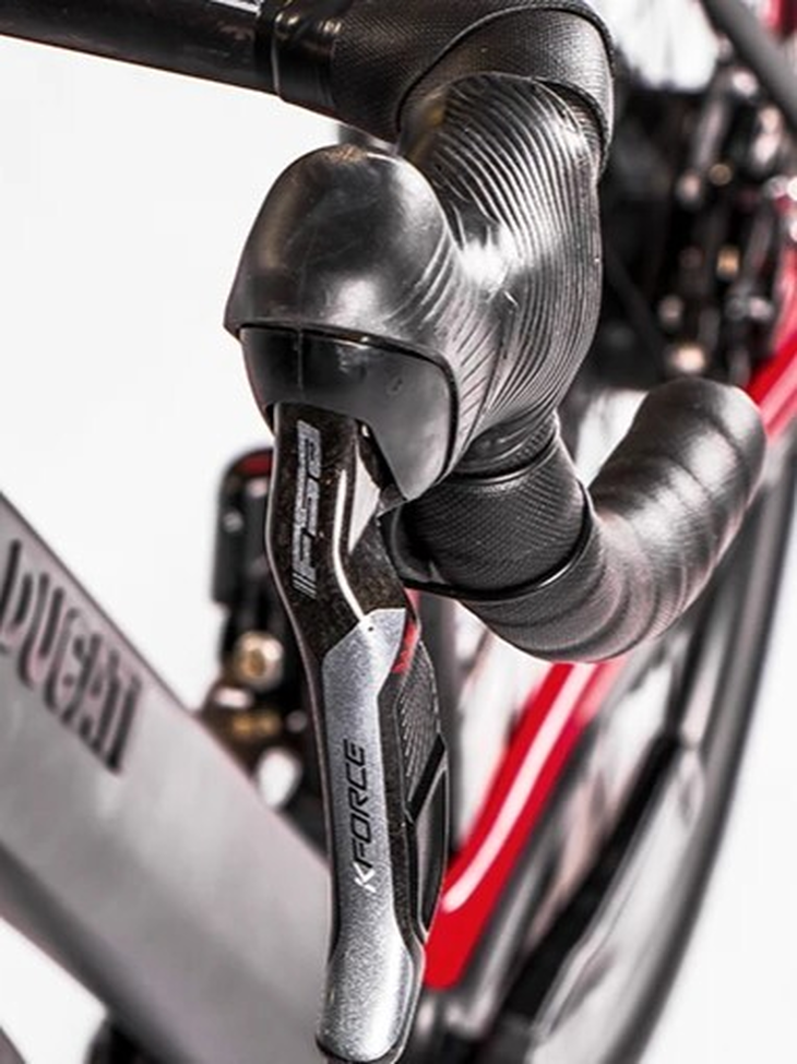 Ducati Futa E Bike Bremsen Kette Red Schwarz Sport Outdoor Studio Wetter Offroad