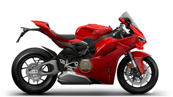 Ducati Panigale V4 2025 Lateral Red New Look Winglets Ducati Panigale V4 2025 Lateral Red New Look Winglets