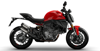 Ducati Monster 2026 Rot seitlicht