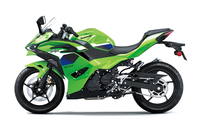 Kawasaki Ninja 500 SE 2026 Gruen seitlich 2 Kawasaki Ninja 500 SE 2026 Gruen seitlich 2