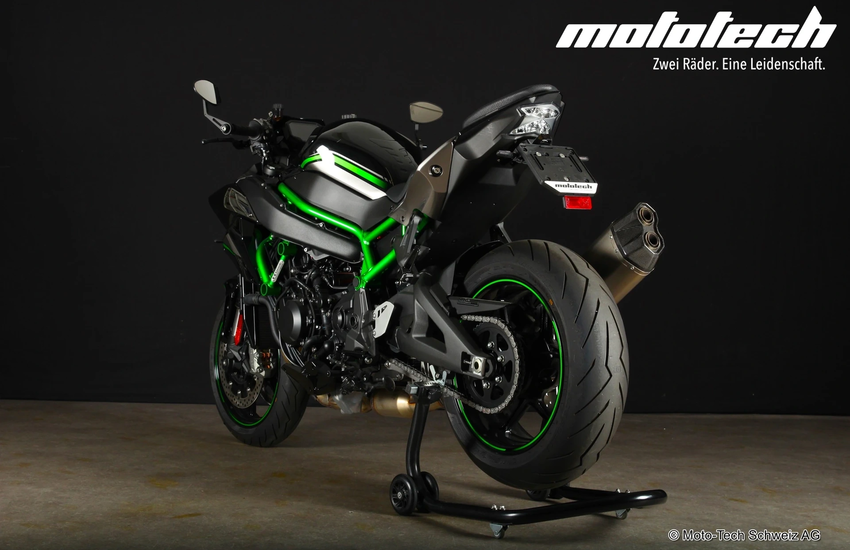 Kawasaki Z H2 2024 Umbauten mit Akrapovic 4 Kawasaki Z H2 2024 Umbauten mit Akrapovic 4