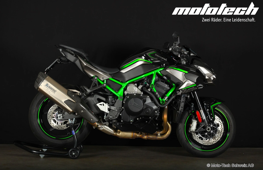 Kawasaki Z H2 2024 Umbauten mit Akrapovic Kawasaki Z H2 2024 Umbauten mit Akrapovic