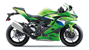 Kawasaki ZX 4 RR 2026 Gruen seitlich