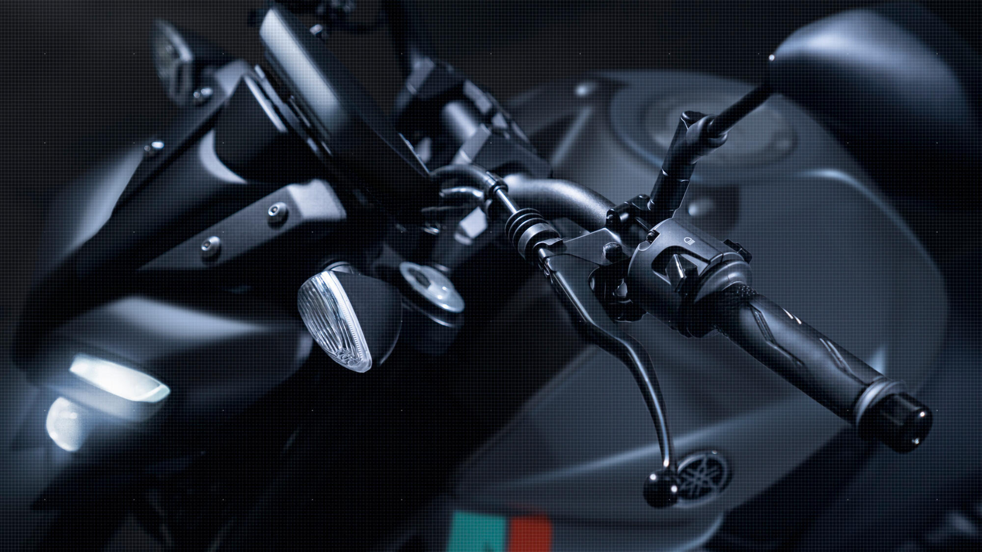 ABSOPRO Luftfilter-Set (2 Stück) – Gerade 38mm/1.5", Blau/schwarz, Für 110-125ccm Motorräder & ATVs