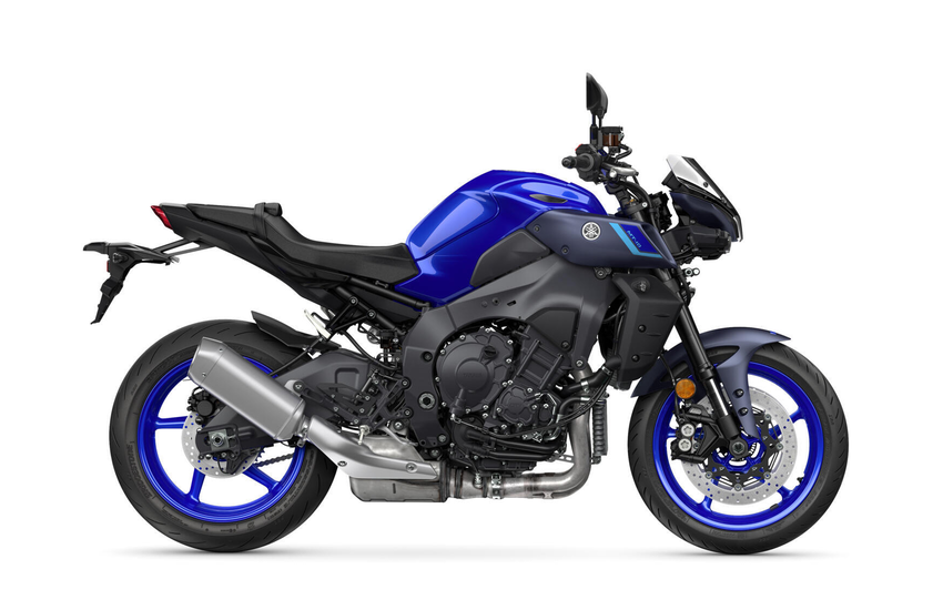 Yamaha MT 10 blau lateral