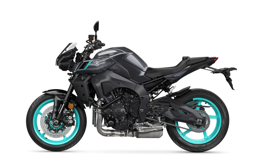 Yamaha MT 10 Midnight grau lateral 2