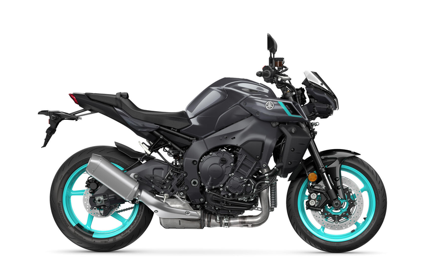Yamaha MT 10 Midnight grau lateral