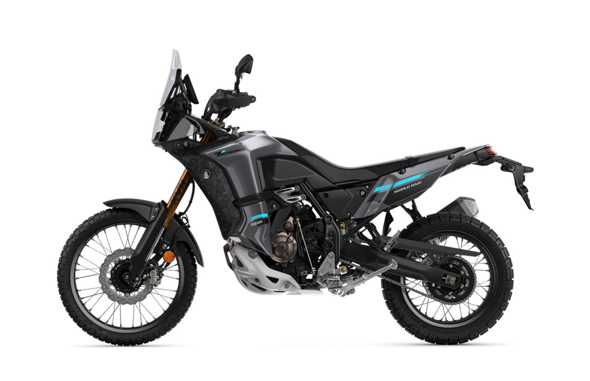 Yamaha Tenere 700 World Raid 2024 grau lateral 2 Yamaha Tenere 700 World Raid 2024 grau lateral 2
