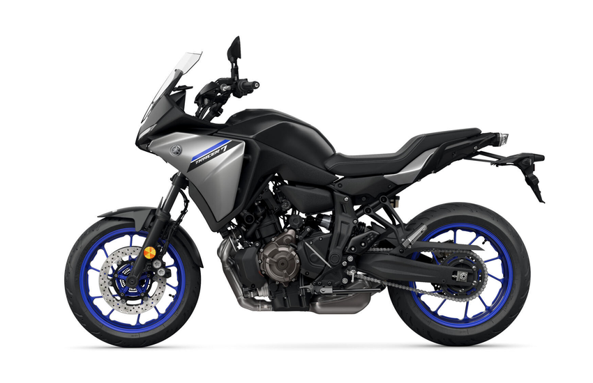Yamaha Tracer 7 2024 grau lateral 2