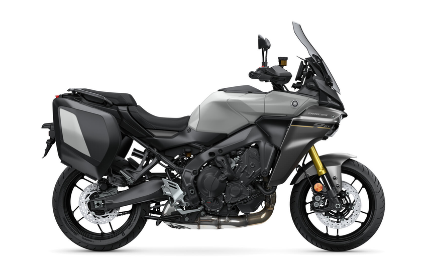 Yamaha Tracer 9 GT Y AMT 2025 grau lateral Yamaha Tracer 9 GT Y AMT 2025 grau lateral