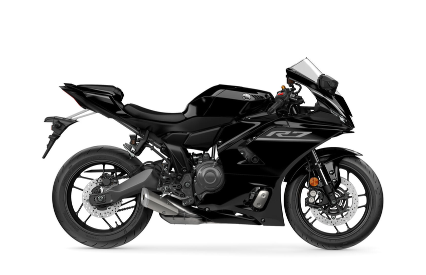 Yamaha R7 Schwarz 2026 Lateral